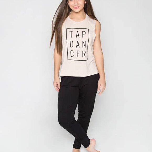 Sugar and Bruno * Tap Dancer Metro Tank * Youth One Size - Picture 5 of 5